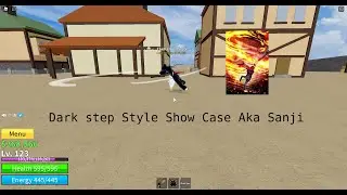 Dark Step Style Show Case (Blox Fruits)