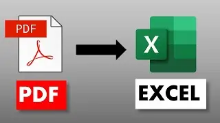 PDF to Excel: How to Import PDF data (table) into Excel
