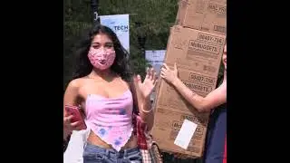 Falling Box Prank #Shorts