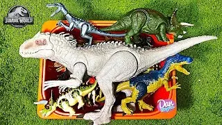 Box of Dinosaurs Toys! Fun Video Learning Dinosaur Names
