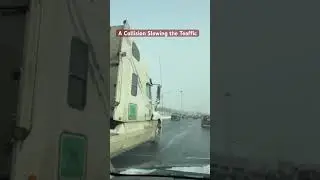 Slow Traffic by Collision. Visit www.simonbrend.com on How To Earn Extra 💰.