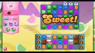 Candy Crush Saga Level #187 NO BOOSTERS | interesting level