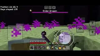 Beating ender dragon