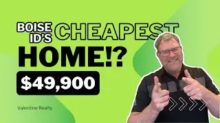 CRAZY AFFORDABLE BOISE LIVING! | Under $50,000 Home In 55+ Community!