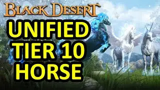 Unified Tier 10 Horse Gameplay Arduanatt, Dine, Doom (Black Desert Online) BDO