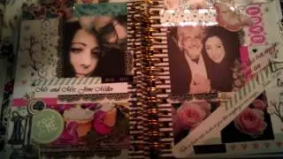 Valentine Planner Spread~Vision Board~Love Blessing Manifestation~Milady Leela