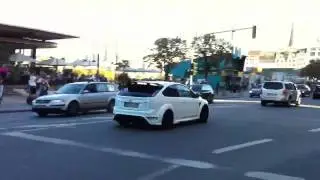 Ford Focus RS FAST BACKFIRE acceleration