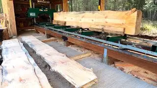 Can't BELIEVE This Is Our SIDING - Milling Ponderosa Pine Board and Batten On Our HM130 Max Sawmill