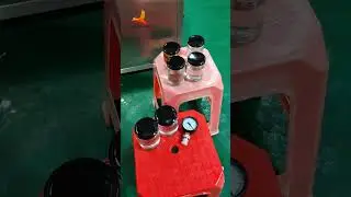 🔥🔥Semi auto vacuum lug jar capping machine | Semi auto 4 station vacuum  capper for pickle glass jar