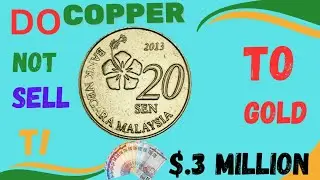 2013 Malaysia 20 Sen Coin Worth A Lot of Money