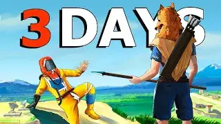 I Survived 3 Days in Official RUST SOLO...