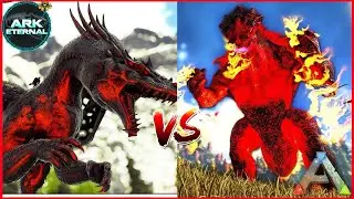 Ark Eternal Mod | #32 - thu phục thần rồng b&oacute;ng tối Chaos Dragon v&agrave; đ&aacute;nh bại Fire Colossus