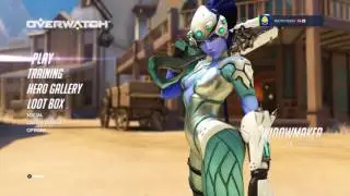 Visar min nya career profile + Mina statistics | Overwatch