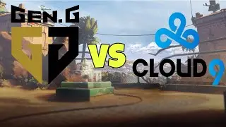 10000$ Valorant Match Gen. G vs Cloud9 - Pulse Invitational - Bind!