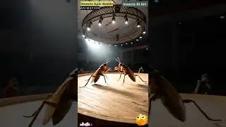 Insects Epic Battle | Insects AI Art | 01