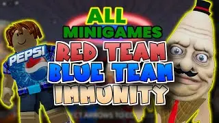 DON`T GET ELIMINATED | WIN ALL MINIGAMES | ALL TEAMS | No commentary