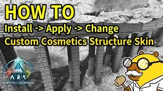 How To Install & Apply & Change Custom Cosmetics Structure Skin In ASA!