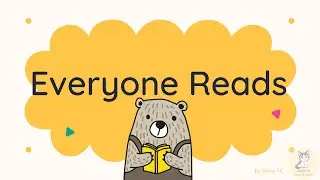 Everyone Reads -  Large Print Story Book for Children