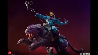 Tweeterhead Skeletor and Panthor Deluxe Statue Unboxing ( No Commentary )