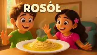 █▬█ █ ▀█▀  🍜 ROS&Oacute;Ł &ndash; Pyszna piosenka dla dzieci | Rymowanki Śpiewanki | Mniam Mniam!
