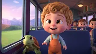 Magic Train Fun Ride 🚂✨🎶 Fun Kids Song | Playtime Adventure
