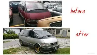 Proses Restore Toyota Estima TCR11W 1994