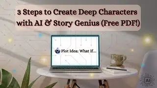 3 Steps to create Deep, Compelling Characters with AI & Story Genius (Free PDF!)