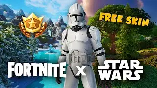 Epic Star Wars Fortnite Event! - FREE Clone Trooper Skin Guide + Gameplay