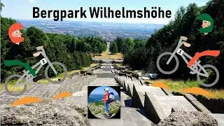 🚴Kassel - Bergpark Wilhelmsh&ouml;he , mit dem Fahrrad