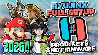 NEW! 🔥 Ryujinx Emulator Full Setup Guide | Ryujinx Prod Keys and Firmware Guide | Switch Emulator PC