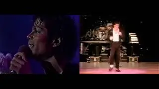 Michael Jackson Billie Jean Live 1984 Toronto vs 1992 Munich Comparison