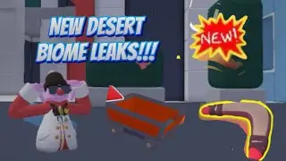 New desert biome leaks
