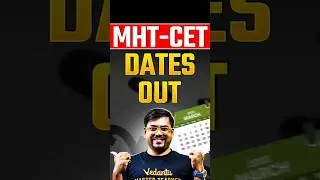 MHT-CET Counselling 2025 Dates OUT! #jeemains #jee2025 #mhtcet #mhtcetcounselling #mhtcetupdate