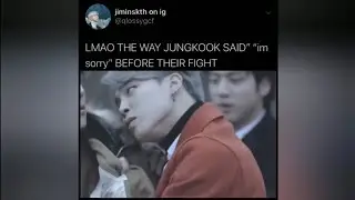 ARMY Tweets/BTS Memes cuz JUNGKOOK released a GCF which is LOVELY