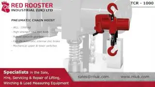 TCR-1000 - 1 TONNE SINGLE FALL AIR HOIST