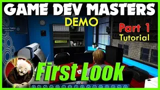 GAME DEV MASTERS Demo | First Look | Part 1 with Tutorial