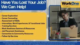 Have You Lost Your Job? We Can Help!