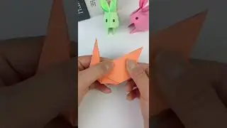 Paper Rabbit tutorial for kids | Tutorial of rabbit | Paper craft rabbit tutorial | craft Tutorial
