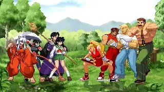 【MUGEN 4v4】Team InuYasha vs. Team Final Fight