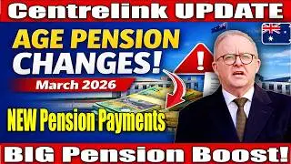 ⚠️ Age Pension Boost March 2026 | Centrelink Payment Update | Eligibility & Amount Explained