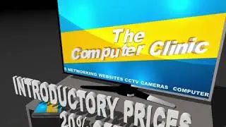 Introducing The Computer Clinic.  For all IT services.  Computers Repair Accessories Networking