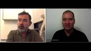 Entrevista del Quiropractico mexicano Victor Sa&ntilde;udo Diez a Quiropractico Carlos Alcalde Garmendia