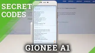 Secret Codes in GIONEE A1 - Hidden Features / Secret Mode