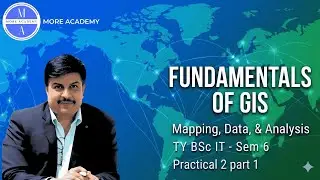 FGIS Practical 2 part 1 | Creating & Managing Vector Data in QGIS | TYBSc IT Sem 6