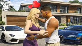 La Nouvelle COPINE SECRÈTE de Franklin qui change TOTALEMENT SA VIE sur GTA 5 | GTA 5 Mods