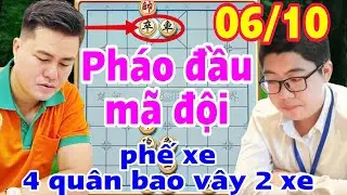 Cờ tướng Lại Lý Huynh phế xe phá pháo đầu mã đội của Mạnh Phồn Duệ