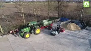 Kalk strooien op taakkaart - Raedts Sevenum in samenwerking met Raedts Agro