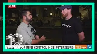 Protestors push for St. Pete city leaders to show 'urgency' for rent control