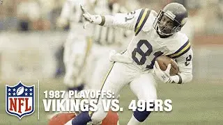 #9: Vikings Upset 49ers in 1987 Divisional Round | Top 10 Upsets of All Time | NFL Films
