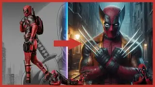 DEADPOOL VARIANTS In Alternate Universe | MARVEL DC AI BOT VERSION | AI Generated